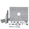 VEVOR Komplet za rob prhe JQ-4860A 1524x1219x28 mm siva