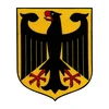 shumee Našitek grba Nemčije - velik 7,9 - magnetna podlaga - vezen našitek/značka/emblem