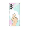Silikonska maska za Samsung A135F Galaxy A13 4G Magic Love Print tirkizna