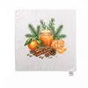 Damast prt Winter Mandarin 40x40 cm EMI