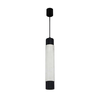 Luster na sajli MARBLE, beli/crni 1xGU10/8W/230V