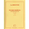 BROUWER:ETUDES SIMPLES 1
