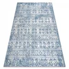 eoshop Preproga Strukturna SOLE D3732 Aztek, diamanti - ravna vez modra/bež ( - Velikost: 140x190 cm)