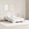 vidaXL Posteljni okvir Bela Les 140 x 190 cm Posteljni okvir