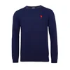 U.S. POLO ASSN. Pulover  temno modra / rdeča