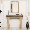 Hanah home Polica 105x85x30cm Hrast