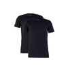 Levis Majice s kratkimi rokavi SLIM 2PK CREWNECK 1 Črna
