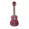 VESTON KUS100 RD UKULELE SOPRAN RDEČA