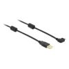 Delock USB 2.0 priključni kabel [1x USB 2.0 - 1x USB 2.0 Micro-B ]1 m črn Belkin pozlačeni konek