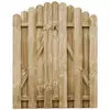 Vrtna vrata od impregnirane borovine 100 x 125 cm