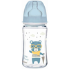 Canpol baby Flašica široki vrat, pp - 240 ml - bonjour paris blue