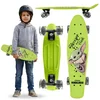 Disney Star Wars The Mandalorian Grogu otroški fish skateboard 55 cm, protizdrsna deska, stabilen (20–50 kg)