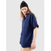 Blue Tomato Plain Linen Shirt skipper blue