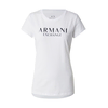 ARMANI EXCHANGE Majica črna/bela