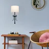 Opviq Zidna lampa E27 Socket, Belo-Crna