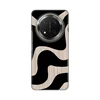 Silikonska maska za Honor Magic 7 Lite, Black Flow
