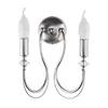 Jupiter 1690 - Zidna lampa MELANI 2xE14/40W/230V srebrna