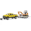 Bruder RAM Rental Service mit Minibagger - 1 k.