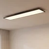 Lindby LED plošča Lamin, črna, 120 cm, CCT, z možnostjo zatemnitve, daljinski - Dnevna soba/jedilnica - Sodobni - črna, bela - Kovina