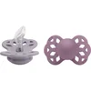 BIBS Infinity Size 1: 0+ months duda Fossil Grey/Mauve 0+ months 2 kos