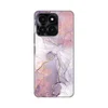 Maska za mobilni telefon Honor X6a MARBLE PRINT, Roze
