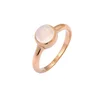 ELLI Prstan Solitär rožnato zlata