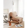 Atelier del Sofa Fotelja Fold Kadife 80x70x60?cm Kamel