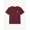 VERO MODA Majica VMPAULINA THEA ciklama/roza