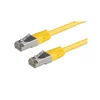 Secomp Value S/FTP (PiMF) PatchCord Cat6/Cl.E, žuta 2.0m
