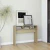 Konzolni stol boja hrasta sonome 105x30x80 cm konstruirano drvo