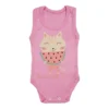 CORALL Bodi za bebe Maca, Roze