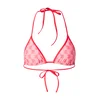 HUGO Bikini zgornji del MONOGRAM  roza
