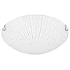 SHELL PLAFONSKA LAMPA E27 IP20/KROM & BIJELA