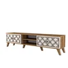 Hanah Home Class TV polica, Braon-Bela