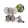 sarcia.eu Charlie Bears Maskota slon iz serije Cuddle Cubs, majhen pliš, idealen za dojenčke, 13 centimetrov