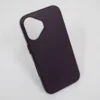 Maska Beautiful Shine Leather za iPhone 16 tamno ljubicasta