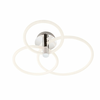 Redo 01-2226 - LED prigušiva plafonski luster SPELL LED/54W/230V sjajni hrom