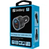 USB auto punjač Sandberg 3in1 USB/USB-C 130W 441-49