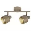 RABALUX Spot svetlo Fedora 2x40W braon