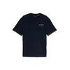 TOM TAILOR Majica temno modra / temno siva