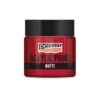 Akrilna barva mat - 50 ml - šminka rdeča