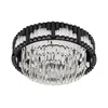 Brilagi - LED prigušiva plafonska lampa CROWN LED/41W/230V, prečnik 48 cm, crna + daljinski upravljač