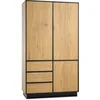 Ormar ODENSE 120x210 3 vrata 3 fioke topao hrast boja