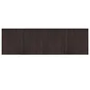 Vidaxl Preproga pravokotna temno rjava 60x200 cm bambus