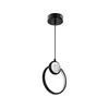 Lacrima Viseća Lampa Crna 15W LED 3000K
