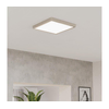 Eglo 901322 - LED stropno svetlo FUEVA LED/13W/230V 2700/4000/6500K 29x29 cm hrom
