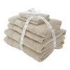 Bež frotirni bombažni komplet brisač 6 ks Anti-Bacterial – Catherine Lansfield