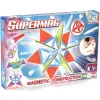 Supermag: 67-delni komplet magnetne gradbene igrače s paneli v pastelnih barvah