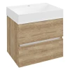ODETTA Vanity Unit 57x50x43,5cm, hrast Alabama - Rjava - 57x50x43,5 cm - Sapho - ODETTA - 24 - MDF/laminat - 570 - 500 - 435 - 14