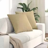 Jastučići za sofu 2 pcs Siva zelena 60 x 60 cm Kordura tekstil